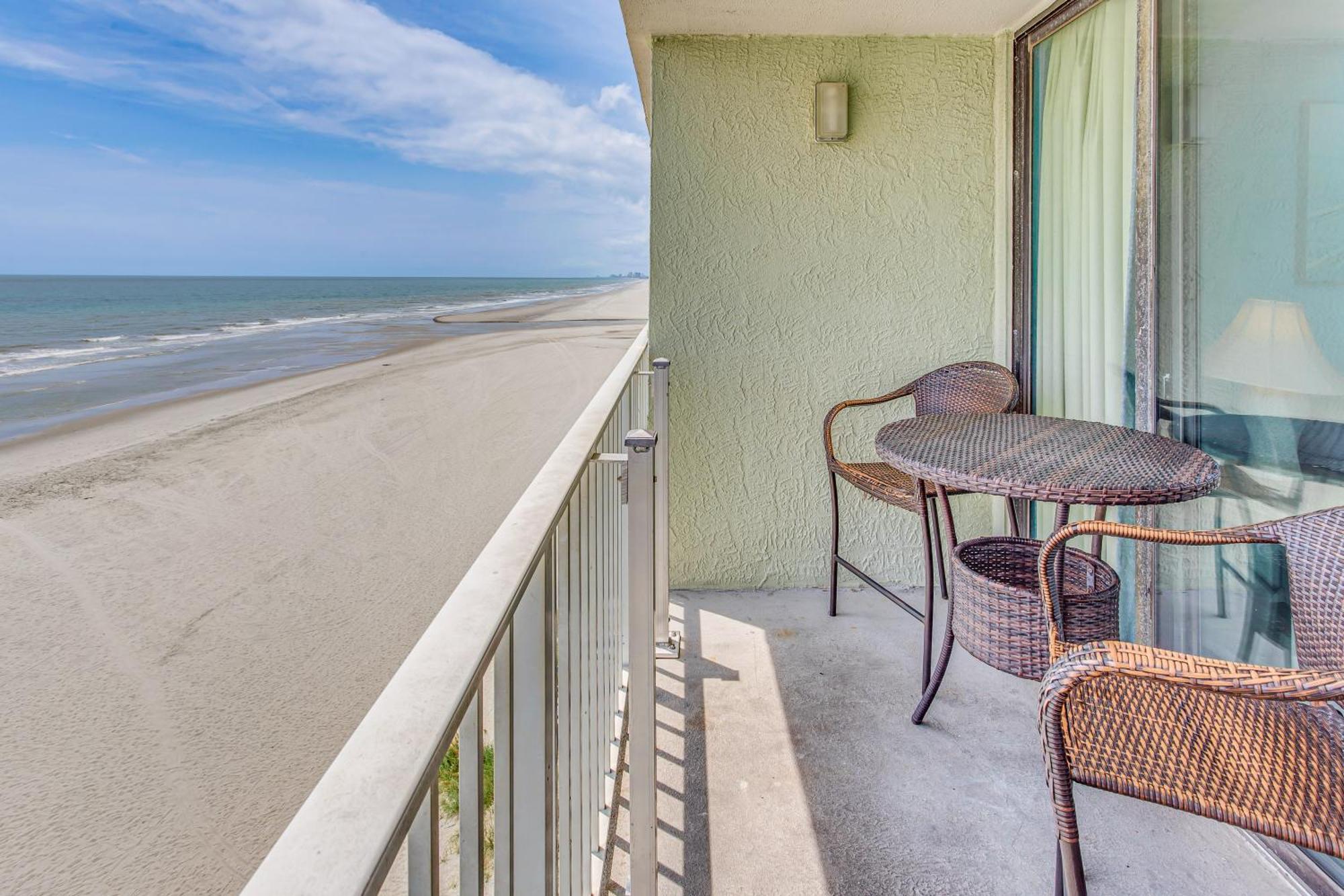 Myrtle Beach Oceanfront Condo With Resort Perks! Exteriör bild